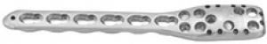 Пластина Т-образная для плечевой кости  с УС 11х4, дл.100 мм, 4 отв.